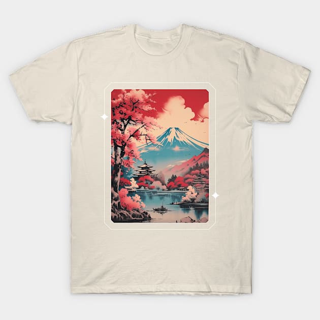 Mountain Melodies Fuji T-Shirt by Smile Moon